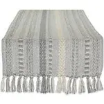 DII® 108" Braided Stripe Table Runner