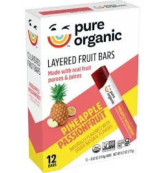 Pure Organic Layered Fruit Bars