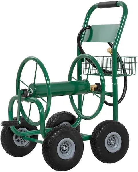 FDW Garden Water Hose Reel Cart Outdoor Yard Water Planting Truck Heavy Planting