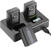 Neewer NP-FW50 Replacement Battery and Charger Set