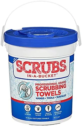 Scrubs Professional-Grade Hand Cleaner Towels, 72 ct.