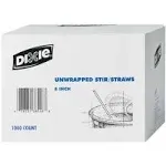 DIXIE Unwrapped Hollow Stir-Straws