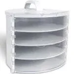 Essaware Pie Safe - Pie, Cake, Dessert Travel & Storage Container, Adjustable Shelf