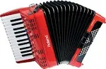 Roland V Accordion Piano Keyboard Type FR-1X RD Red New Japan