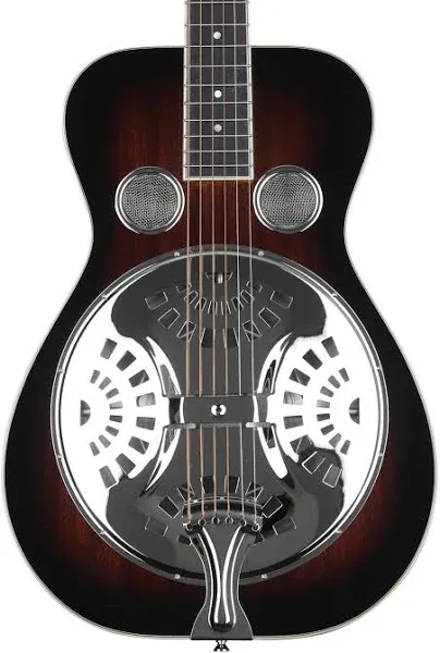 Recording King RR-36S-VS Maxwell Series Square Neck Resonator Guitar Vintage Sunburst