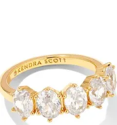 Kendra Scott Cailin Crystal Band Ring