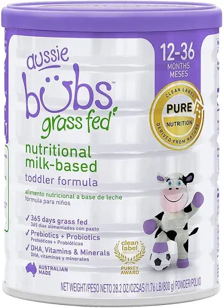 Aussie Bubs - Milk Cow Powder Formula Kd - 1 Each 3-28.2 Oz