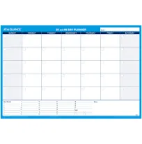 AT-A-GLANCE 30% Recycled Undated Erasable/Reversible Wall Planner, 30/60 Day, 36" x 24", PM23328