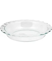 Pyrex Easy Grab 9.5&#034; Glass Pie Plate