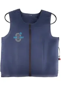 Water Circulating Cooling Vest by SubZero, Battery Powered Ice Cooling Keeps Cold 2-5hrs