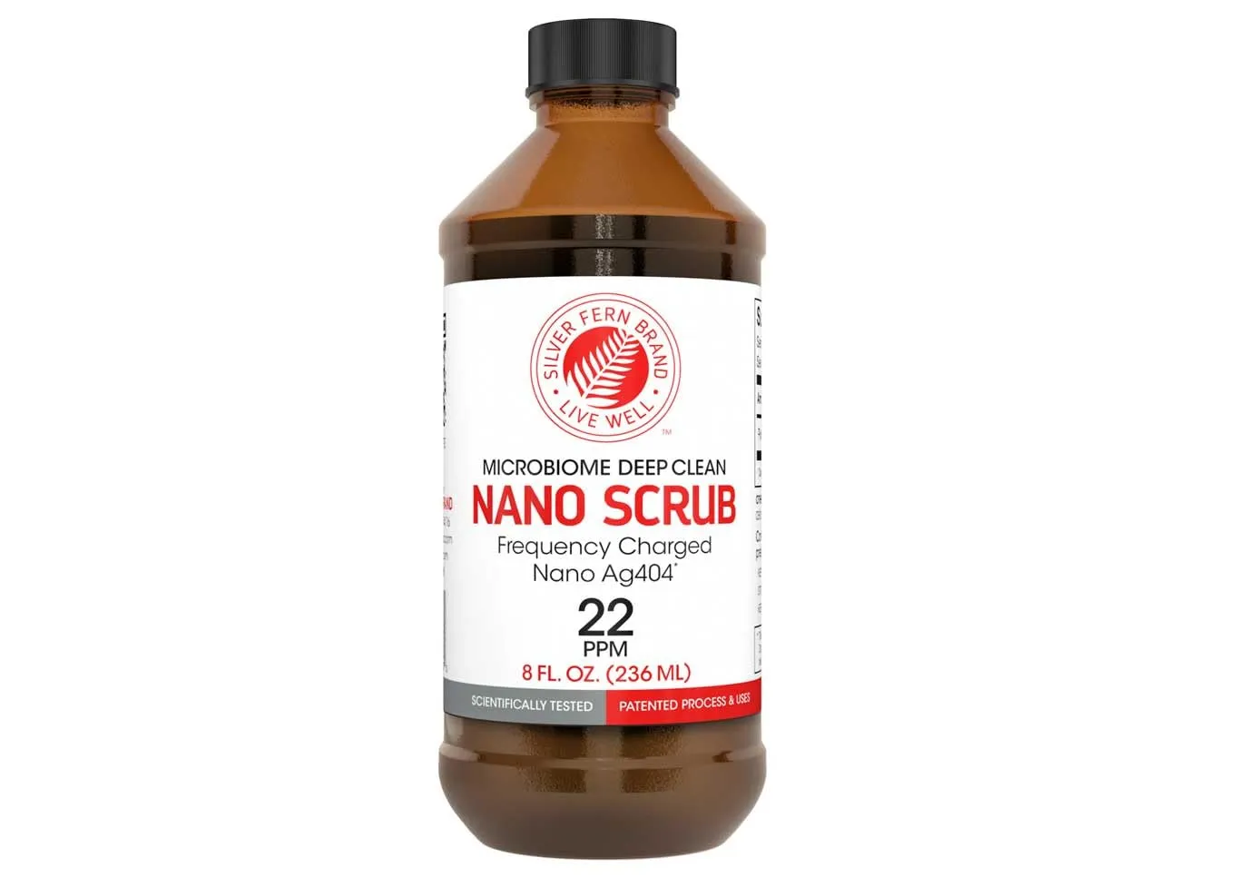 Nano Scrub - Frequency Charged Silver - 22PPM