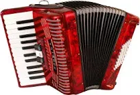 Hohner 1304-RED 48-Bass Piano Accordion