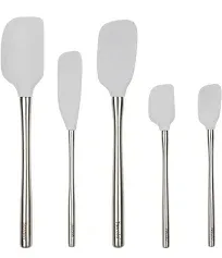 Tovolo 5-Pc. Flex-Core Stainless Steel-Handle Spatula Set