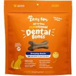 Zesty Paws Dental Bones for Large Dogs - Fights Tartar Plaque - Gum, Teeth Bone Health - Cinnamon for Dog Breath - Immune, Joint