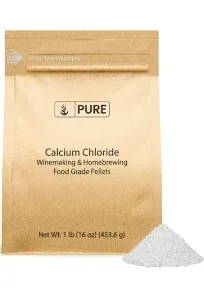 Pure Original Ingredients Calcium Chloride (4 oz) Food Safe, for Wine Making, Home Brew, & Cheese Making