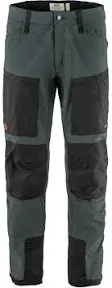 Fjallraven Men's Keb Agile Trousers, Size 36, Basalt/Iron Grey