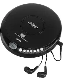 Jensen Portable CD-120 Portable Personal CD Compact 120 SEC Anti-Skip CD Player