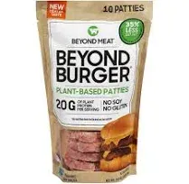 Beyond Meat Plant-Based Burger Patties (4 x 4 oz)