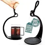 The Non-Slip Cup Holder Drink Tray, Durable, Non-Mess, Innovative Handheld Be...