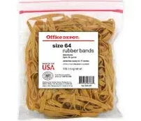 Buy #64 Rubber Bands, 3 1/2" x 1/4", 1/4 Lb. Bag - High-Quality Office Supplies Online