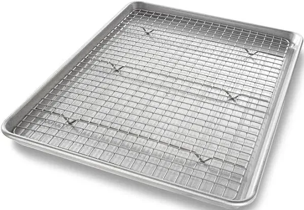 USA Pan Half Sheet & Baking Rack Set