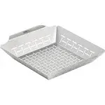 Weber 6481 Stainless Steel Vegetable Deluxe Grilling Basket 9.4&#034; x 8.5&#034; x 2.5&#034;