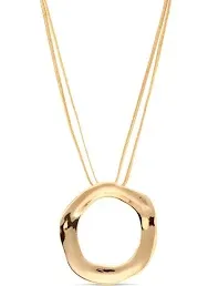 Ettika Open Circle Statement Necklace