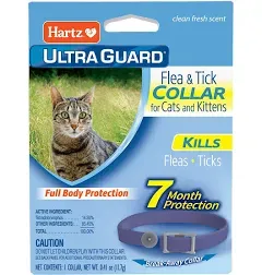 Hartz Ultra Guard Flea & Tick Collar for Cats and Kittens