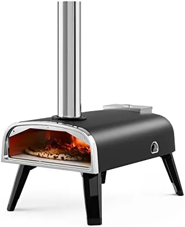 Pizza Oven Outdoor 12&#034; Wood Fired Pizza Ovens Pellet Pizza Stove for outside