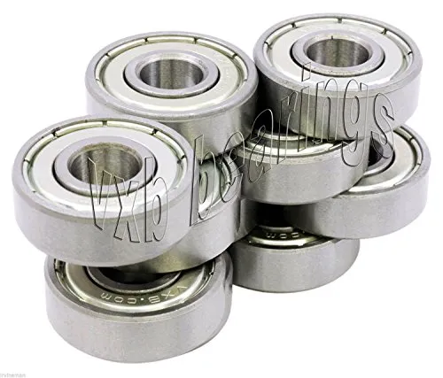 Bearing 608ZZ Shielded 8x22x7 Miniature Ball Bearings(Pack of 10)