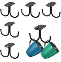 HOMOkus 6 Pcs Mug Holder with 12 Mug Hooks