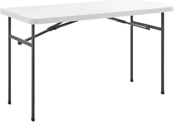 Living and More 4ft XL Straight Folding Utility Table