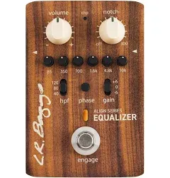 LR Baggs Align Equalizer Acoustic Preamp Pedal w/ 6 Band EQ and Notch Filter