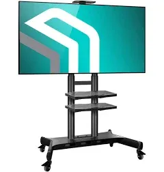 Mobile TV Stand Rolling TV Cart for 50&#039;&#039;– 83&#039;&#039; screens up to 200 lbs TS1881