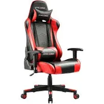 GTRACING Gaming Chair Racing Office Computer Ergonomic Video Game Chair Backrest and Seat Height Adjustable Swivel Recliner with Headrest and Lumbar