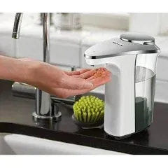 Automatic Soap Dispenser. Touchless Dish Soap Dispenser 17oz/500ml with Upgraded Infrared Sensor. 5 Adjustable Soap Dispensing Levels. Liquid Hand