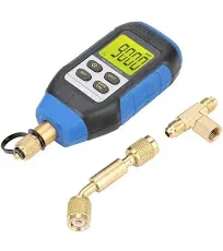 VMV-1 Digital Vacuum Gauge,0-30000 Microns Range, 2% Accuracy, 7/16-20UNF Interf