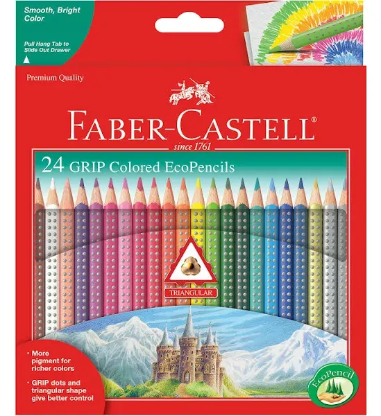 Faber-Castell Grip Colored EcoPencils