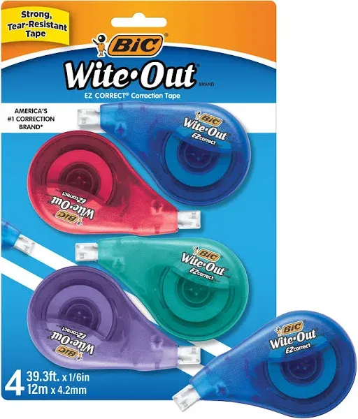 BIC Wite Out EZ Correct Correction Tape