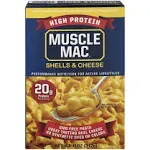 Muscle Mac Shells High Protein Pasta, Cheese (11 oz)