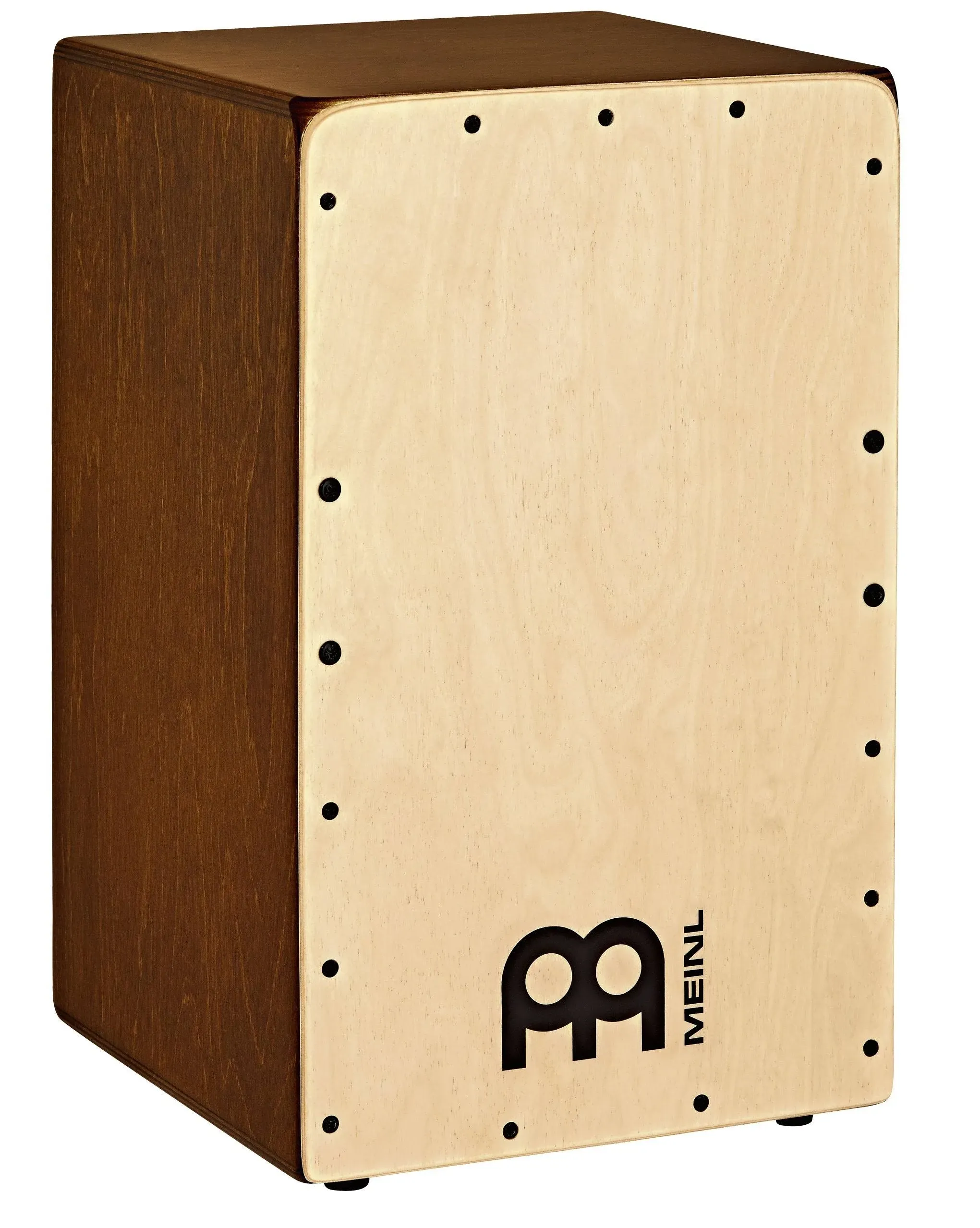 Meinl Percussion Snarecraft Pickup Snare Cajon Box Drum with Electronics for Amp or PA System — NOT Made in China — Play with Your Hands, Baltic Birch, 2-Year Warranty (PSC100NT)