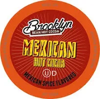 Brooklyn Beans Mexican Cocoa Hot Chocolate Flavored Pods, 2.0 Keurig, 40 Count