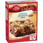 Betty Crocker Delights Cookie Brownie Bar Mix, 17.4 oz.