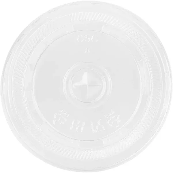 Karat PET Plastic Flat Lids