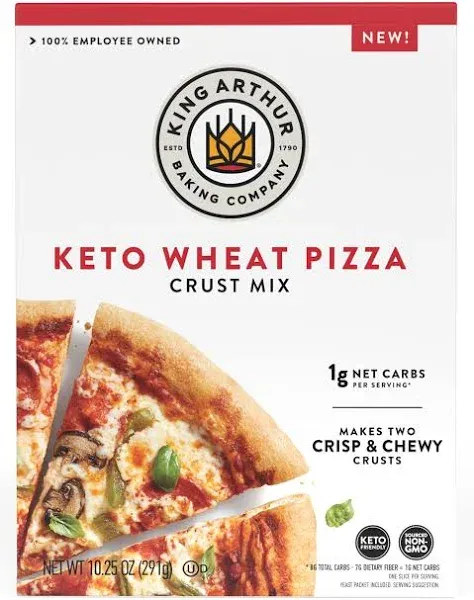 King Arthur Baking Company Keto Wheat Pizza Crust Mix