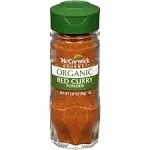 McCor Mick Gourmet Organic Red Curry Powder