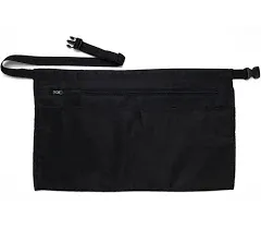 iServ 5 Pockets Black Waist Apron