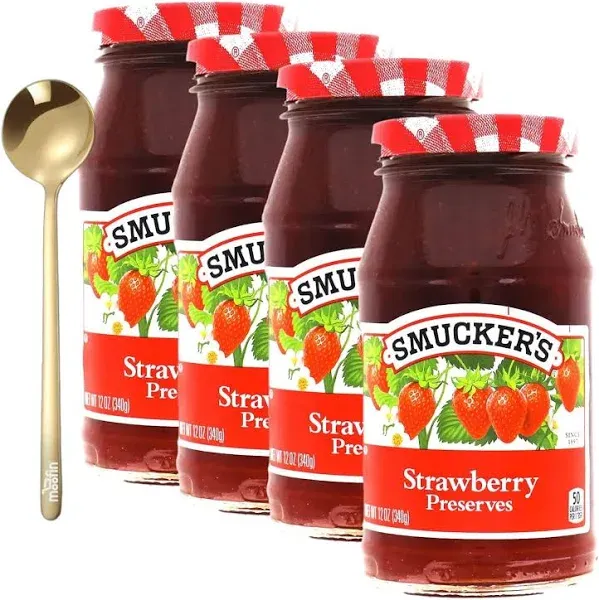 Smuckers Preserves Strawberry - 18 Oz