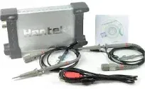 Hantek Laptop PC USB Digital Storage Virtual Oscilloscope 2 Channels 20Mhz Handheld Portable Osciloscopio (6022BE)