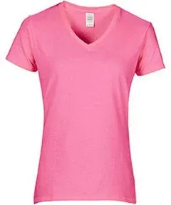 Gildan Heavy Cotton V-Neck T-Shirt Women's